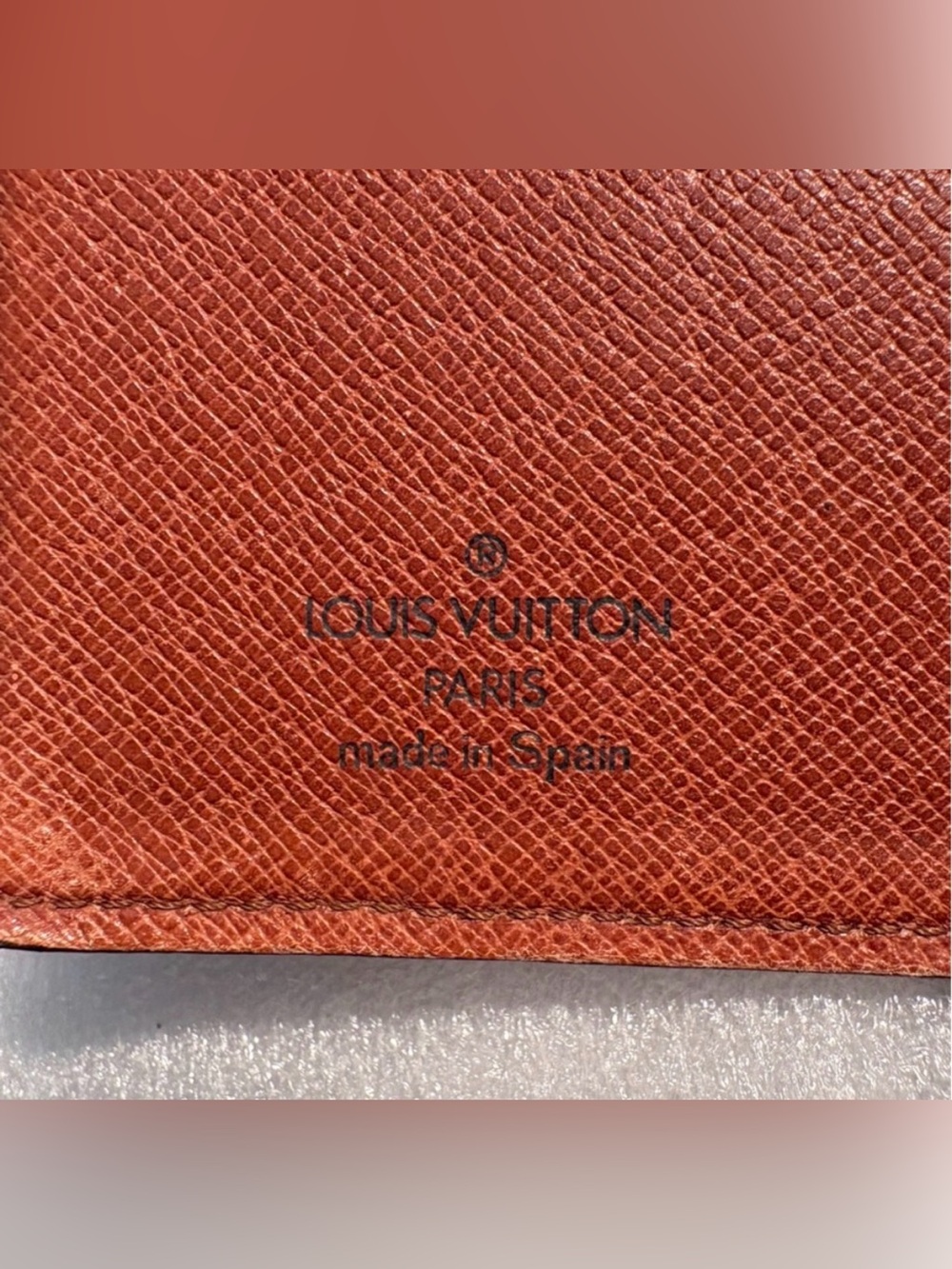 Louis Vuitton Epi Agenda PM Planner Organizer Kenyan Fawn Brown Vintage Spain - Picture 5 of 10